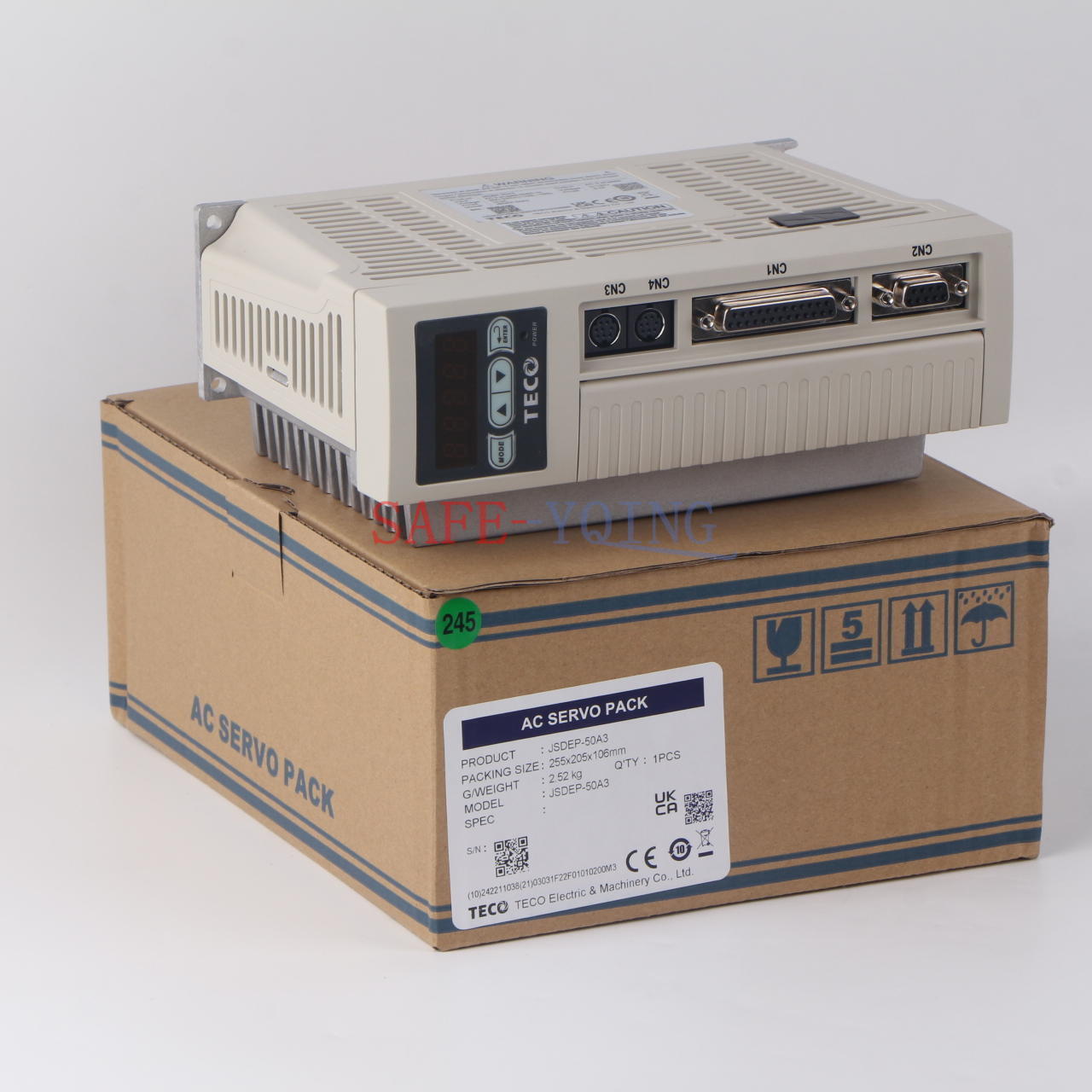 new One  TECO JSDEP-50A3 Servo Drives