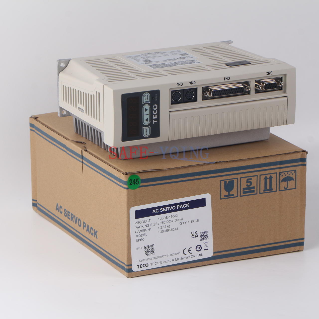 new One TECO JSDEP-50A3 Servo Drives - TECO
