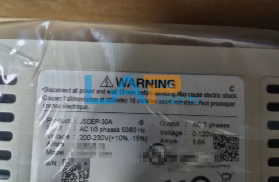 TECO JSDEP-30A-B Servo Driver 5.6A - Precision Motor Control - TECO