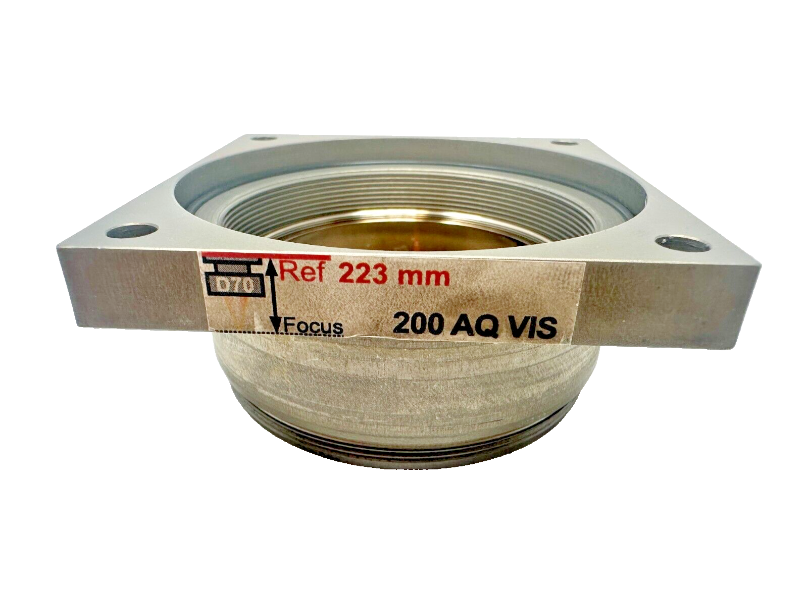 used Trumpf D70-200-AQ-VIS Laser Guidance Lens 223mm *Light Scratches* - TRUMPF