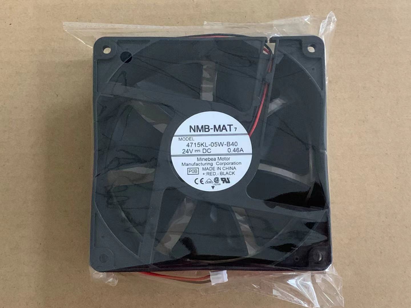 new 1pc NMB-MAT 4715KL-05W-B40 fan 120*120*38mm 2pin 24V 0.46A