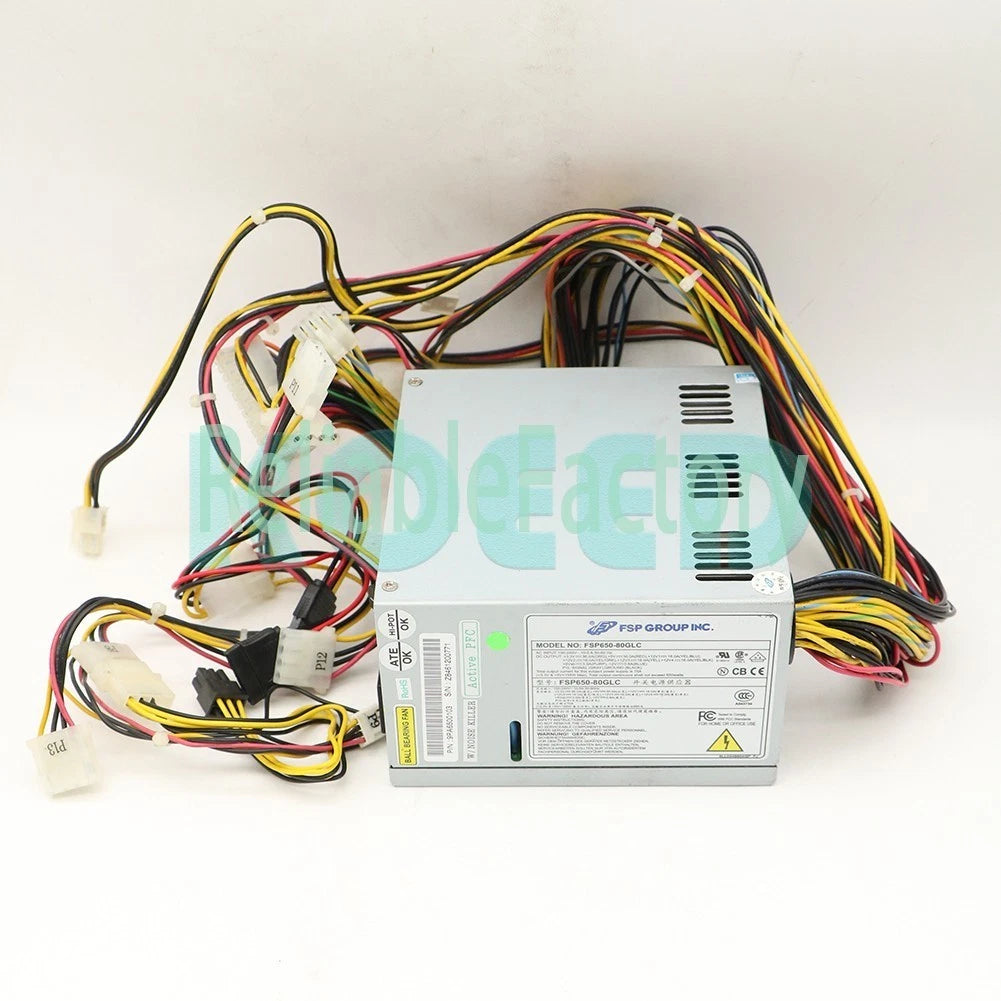& Tested FSP FSP650-80GLC Power Supply 650W