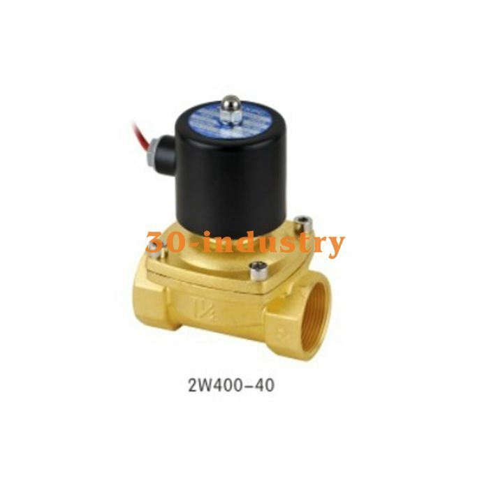 1Pcs 2W400-40 DC24V Two-Way Solenoid Valve with 40mm Flow Aperture - PRODUCT BRAND
