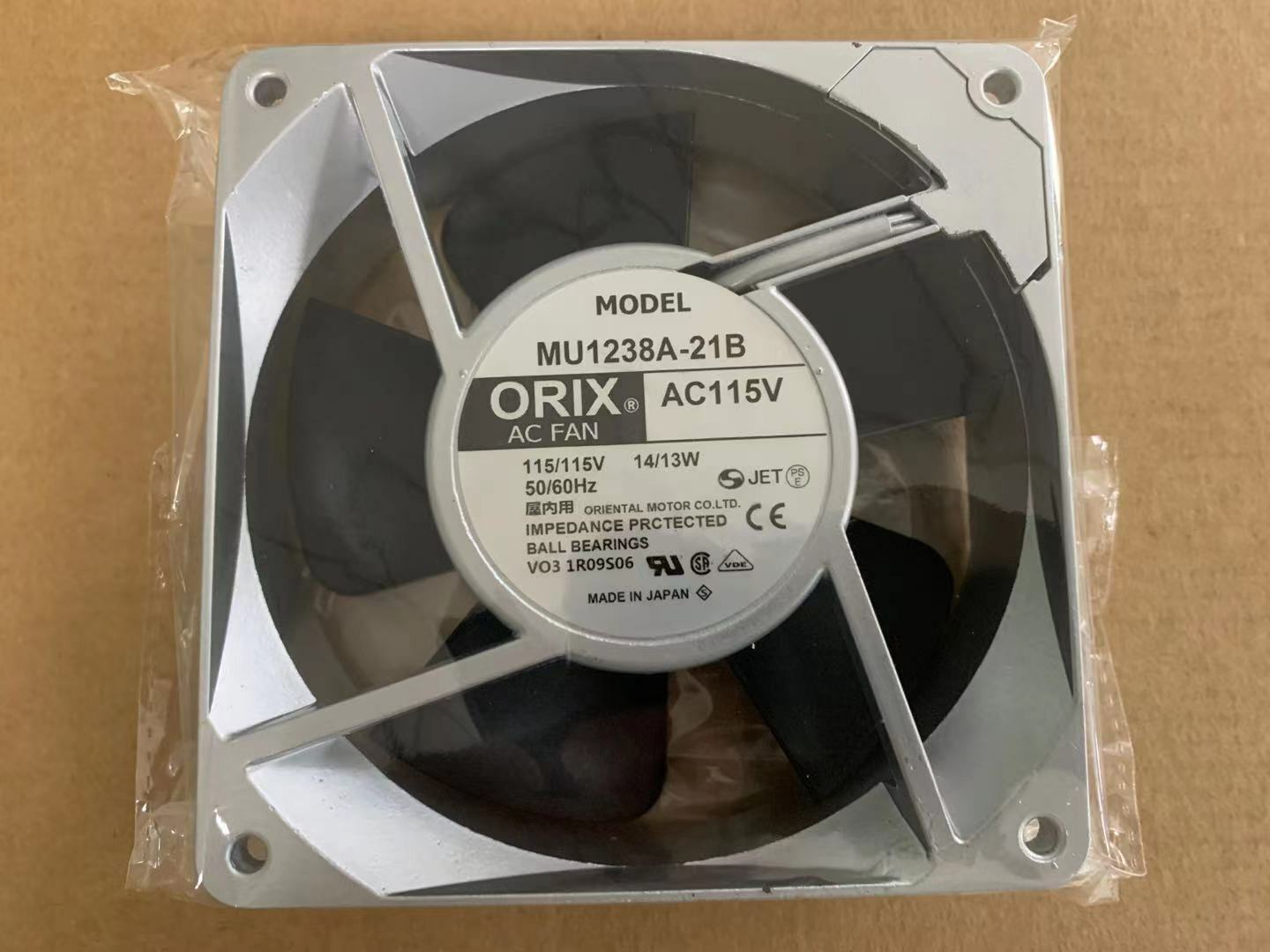 new 1pcs ORIX MU1238A-21B AC115V 14/13W 120*120*38 mm 120mm fan