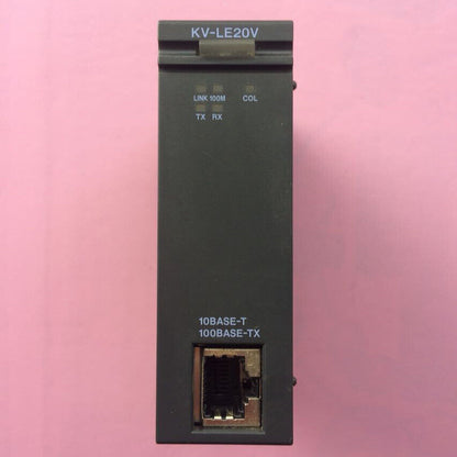 KEYENCE KV-LE20V programmable controller module used 1PC - KEYENCE