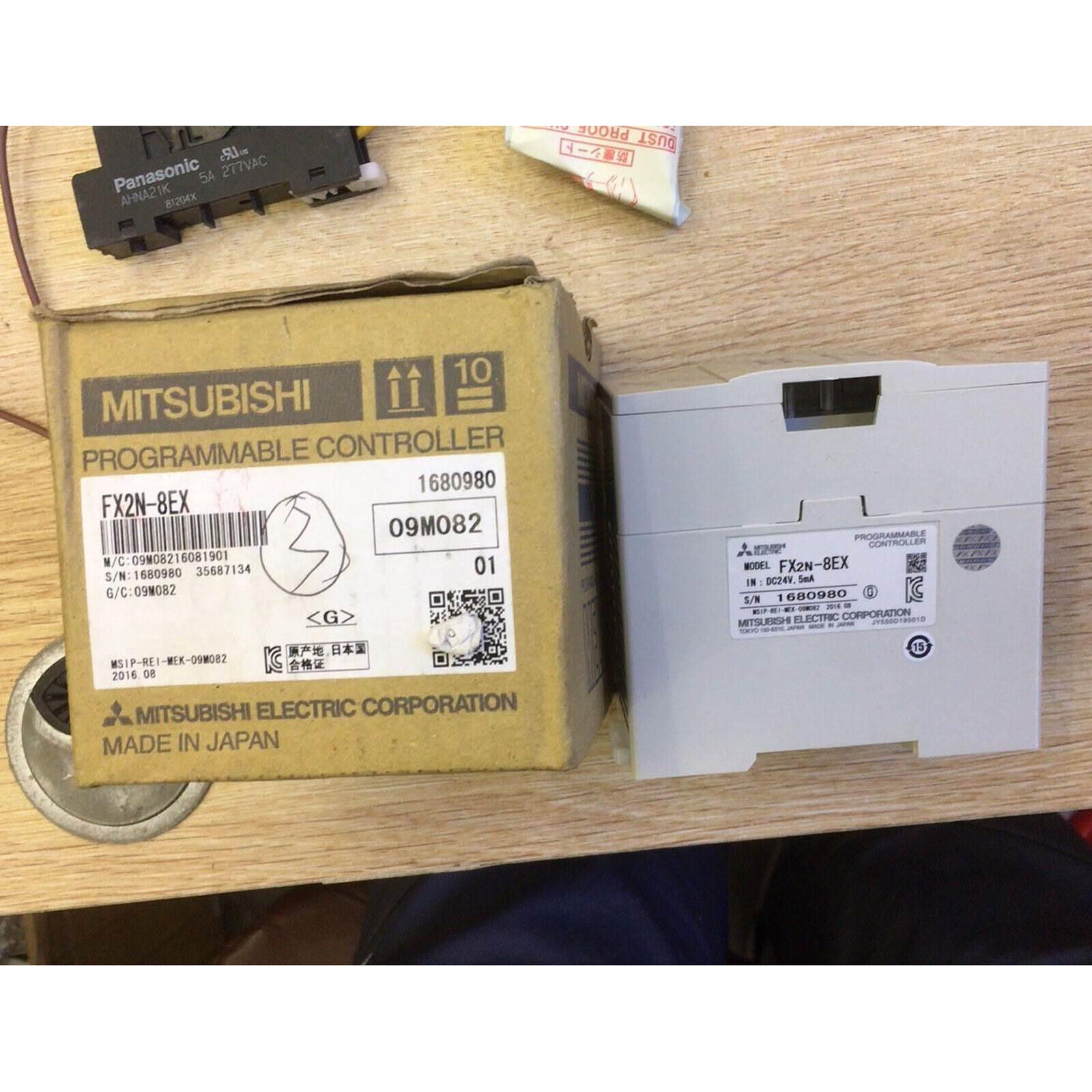 new 1Pc Mitsubishi Programmable Controller PLC Module FX2N-8EX 1year - MITSUBISHI