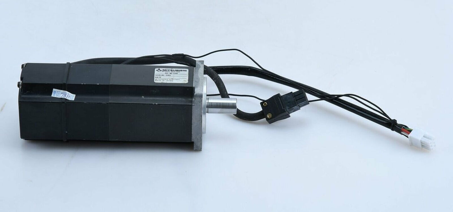 Used Mitsubishi ONE Servo Motor HC-MF43B HCMF43B Good Condition - MITSUBISHI