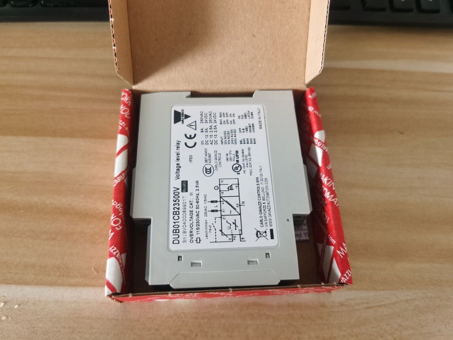 1pcs ONES CARLO GAVAZZI DUB01CB23500