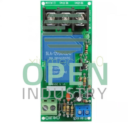 DC 12V 30A Timer Delay Relay Module Timing on/off Relay Switch 0~60minutes