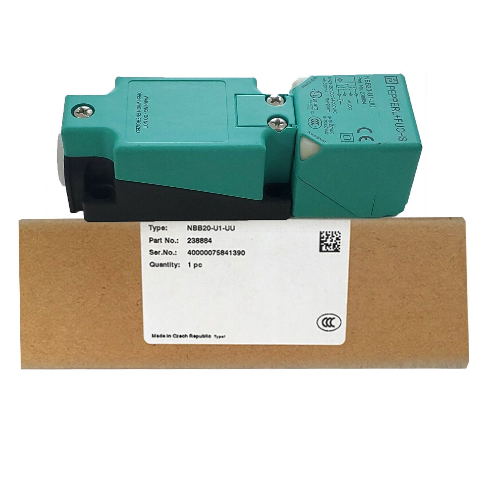 NBB20-U1-UU Inductive Proximity Sensor 238884 - PEPPERL + FUCHS