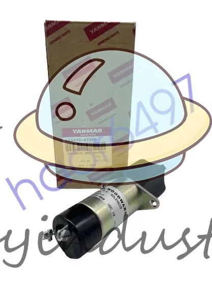 1PC NIB 129470-67320 1504 12VDC for Yanmar Engine Stop Solenoid Valve#XR
