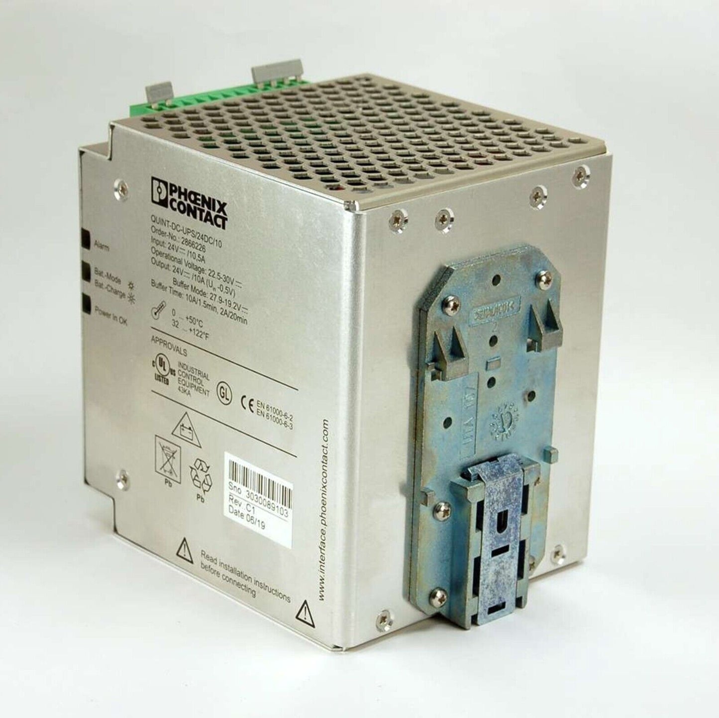 PHOENIX CONTACT QUINT-DC-UPS Power Supply - PHOENIX