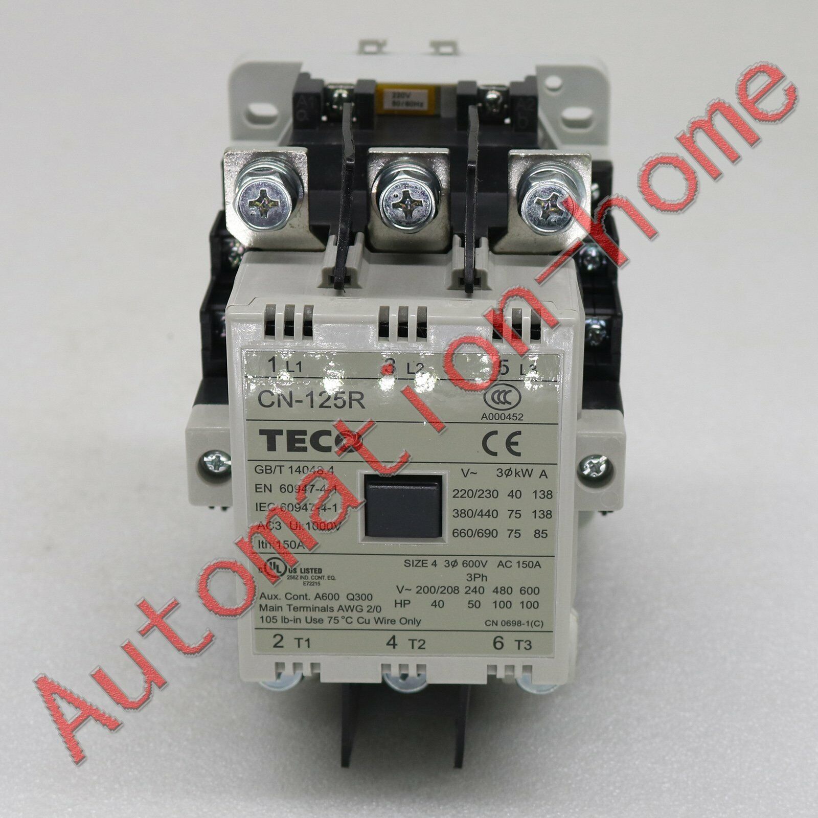 new 1pc  TECO CN-125R 220V magnetic contactor#QW TECO