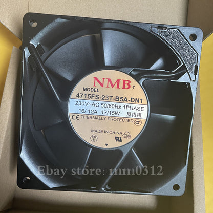 1pcs NMB 4715FS-23T-B5A-DN1 12038 120mm 230V 0.16A / 0.12A fan