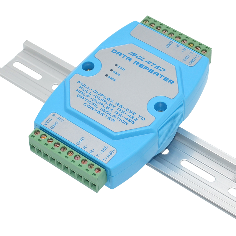 new Industrial Isolated RS485 Repeater Signal Amplifier Extender 485 to 422 - KOEED