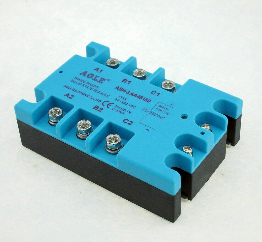 TSR-120AA-H three-phase solid state relay 120A AC control AC ASH-3 AA48120