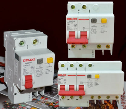 Delixi DZ47sLE Series Air-Switch Circuit Breaker C-Type  Free Shipping  #DEL