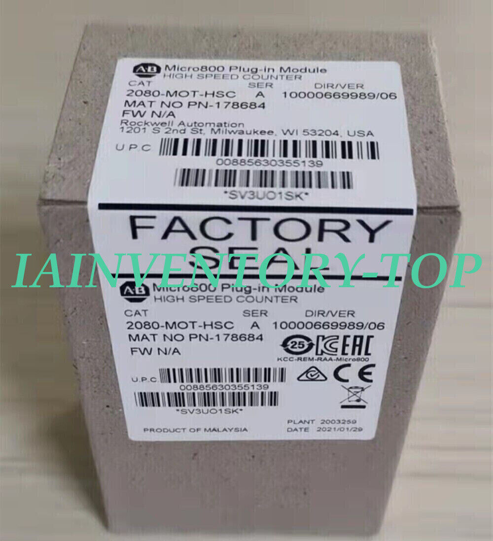 New in Sealed box 2080MOTHSC Allen-Bradley ship 2080MOTHSC - ALLEN-BRADLEY