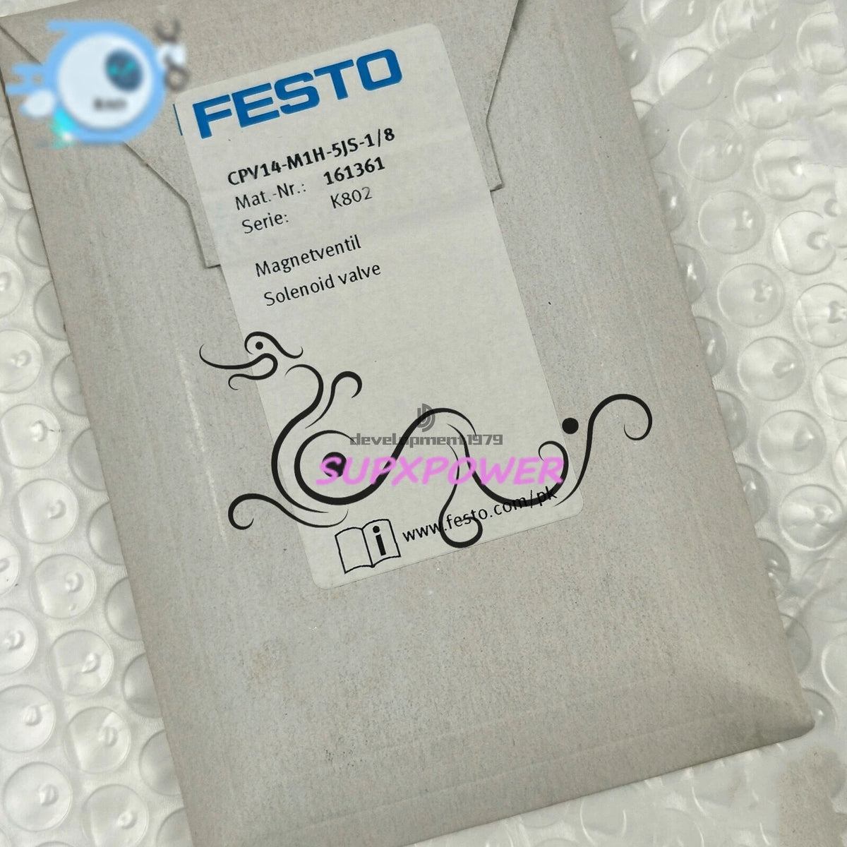 One Festo solenoid valve CPV14-M1H-5JS-1/8 (161361) @*