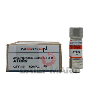 10PCS/ FERRAZ SHAWMUT ATDR2 Fuse 2A 600VAC