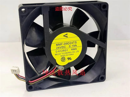 Mitsubishi MMF-09D24TS -RM9 9025 DC24V 0.19A 9CM 3-Wire Inverter Fan