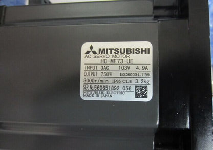 1PC MITSUBISHI AC SERVO MOTOR HC-MF73-UE HCMF73UE