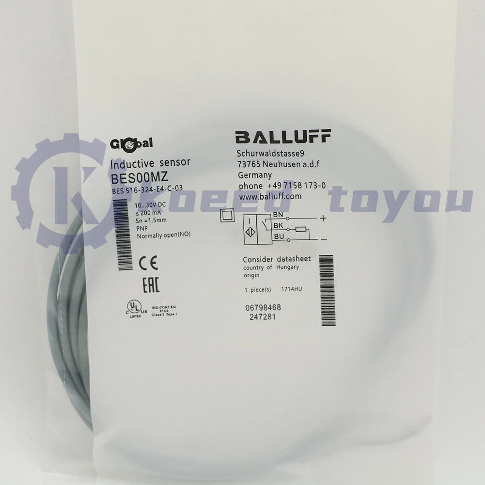1pcS BALLUFF BES 516-324-E4-C-03 Sensor US