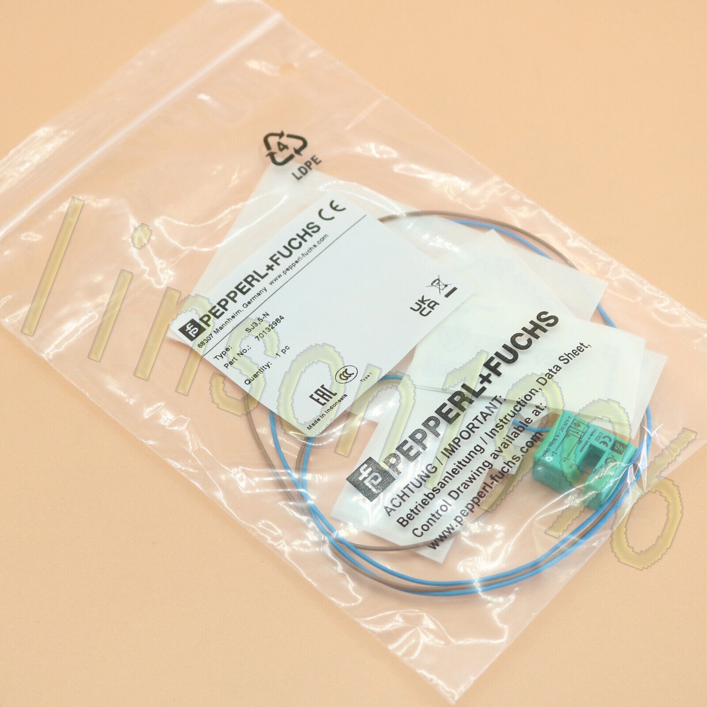 Pepperl+Fuchs SJ3.5-N Inductiver Sensor - PEPPERL+FUCHS
