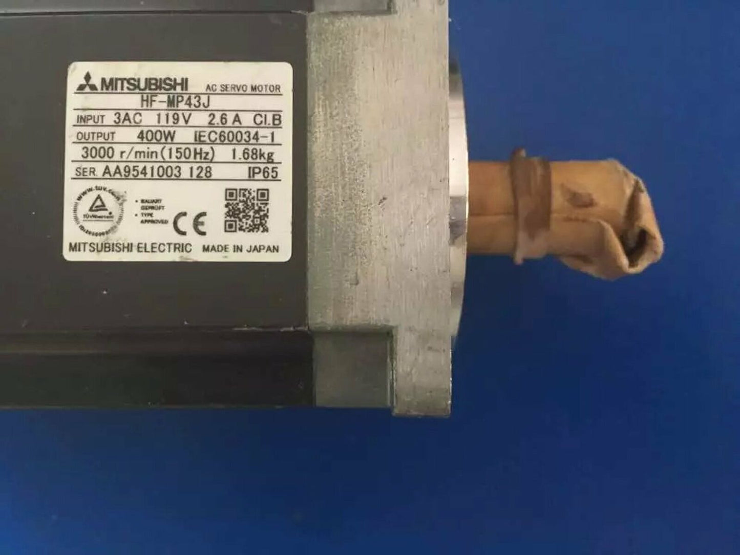 Mitsubishi Servo Motor HF-MP43J 1-Year Warranty - MITSUBISHI