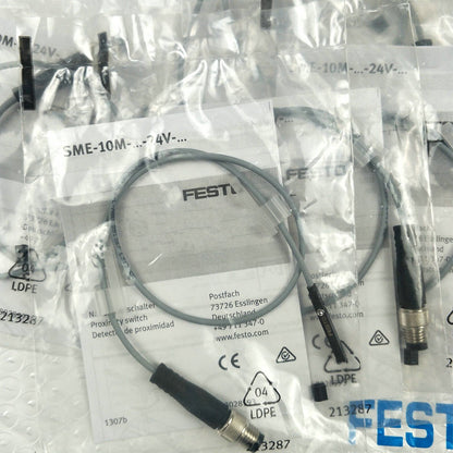 new 1PC FESTO Proximity Switch SME-10M-DS-24V-E-0,3-L-M8D spot stock - FESTO
