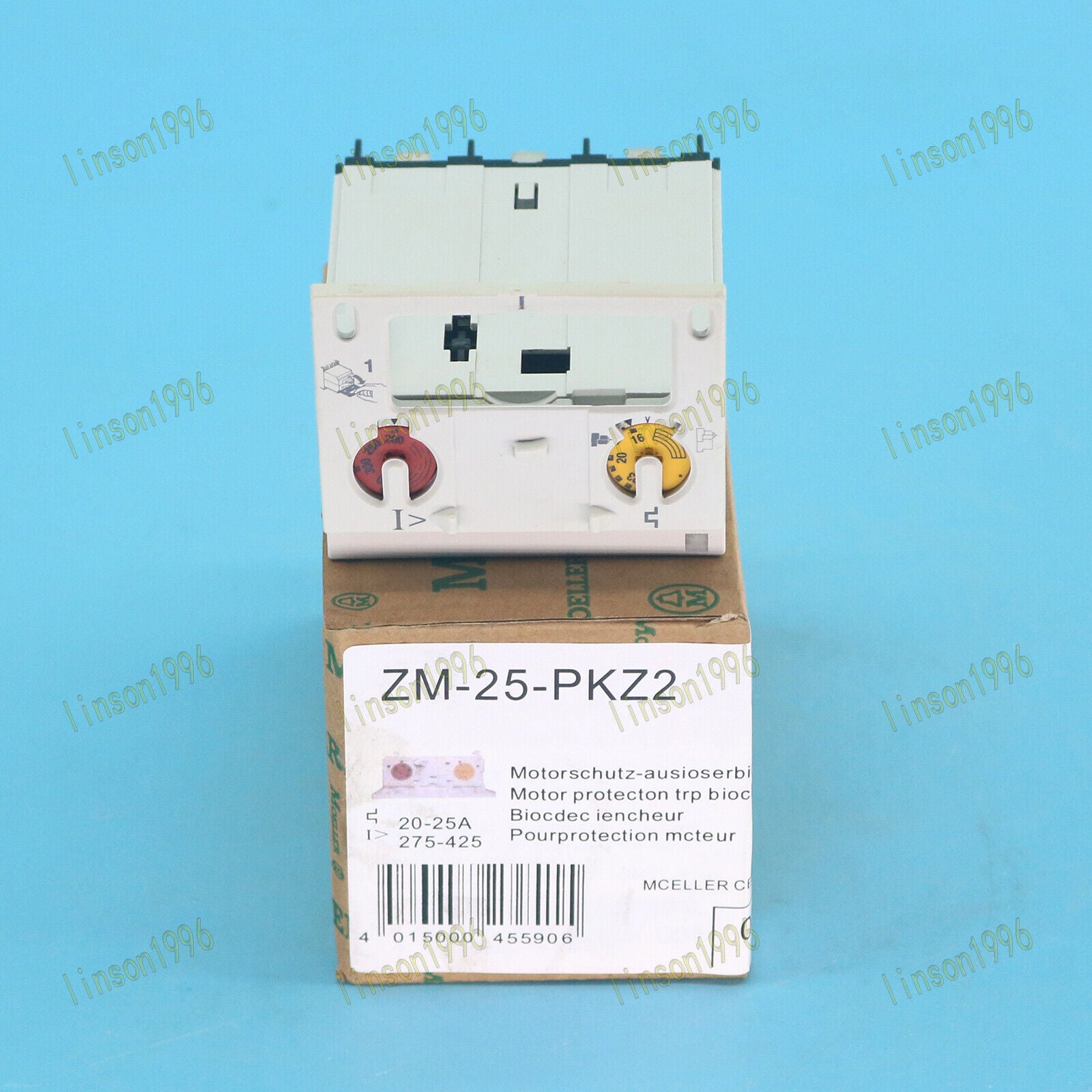 new  Eaton MOELLER ZM-25-PKZ2 motor protector SHIP Eaton