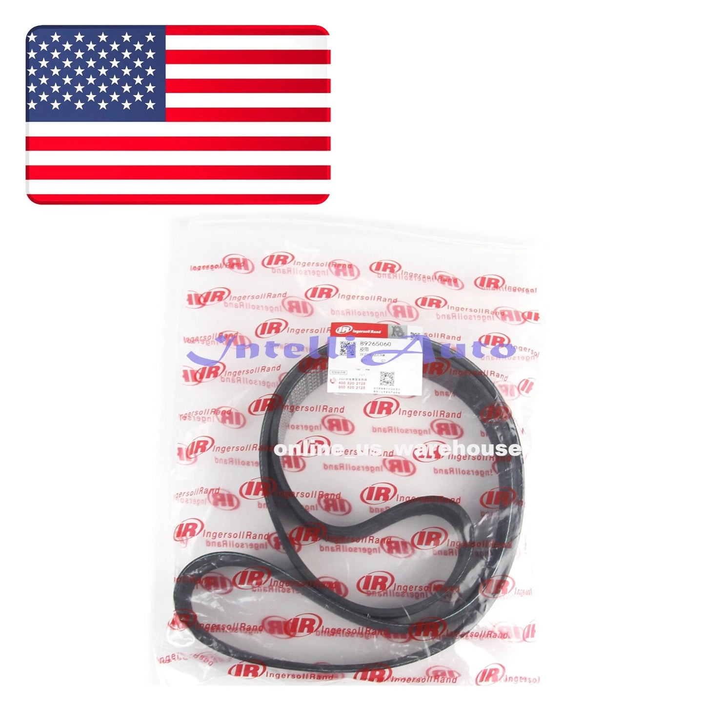 89265060 Belt Fit For Ingersoll Rand Screw Air Compressor - US Stock