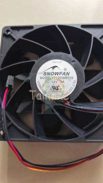 1 pcs SNOWFAN Fan YY12038M12B DC 12V 5A 12038 12CM 4-pin cooling fan