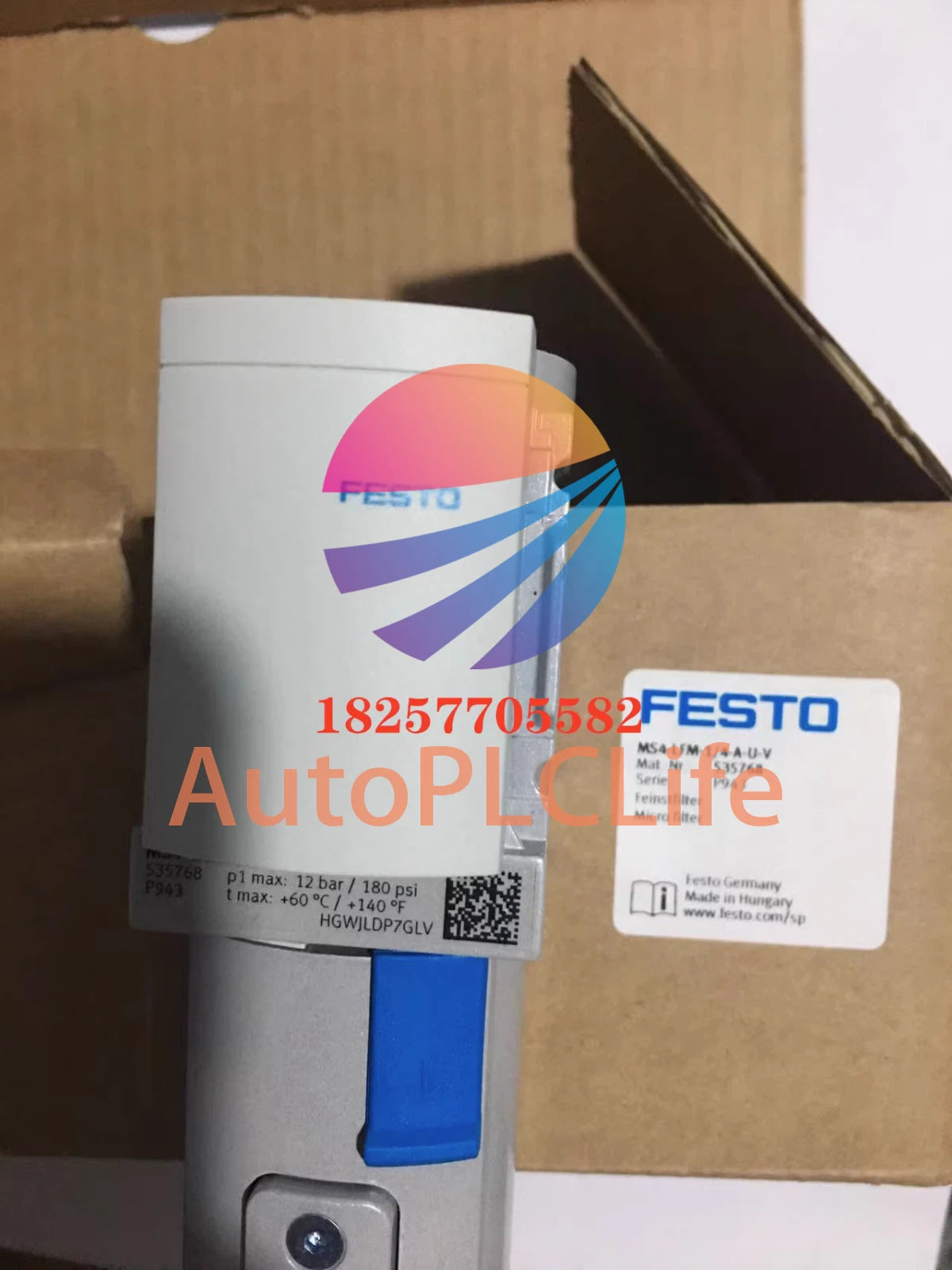 1PCS FESTO Filter MS4-LFM-1/4 AUV 535768