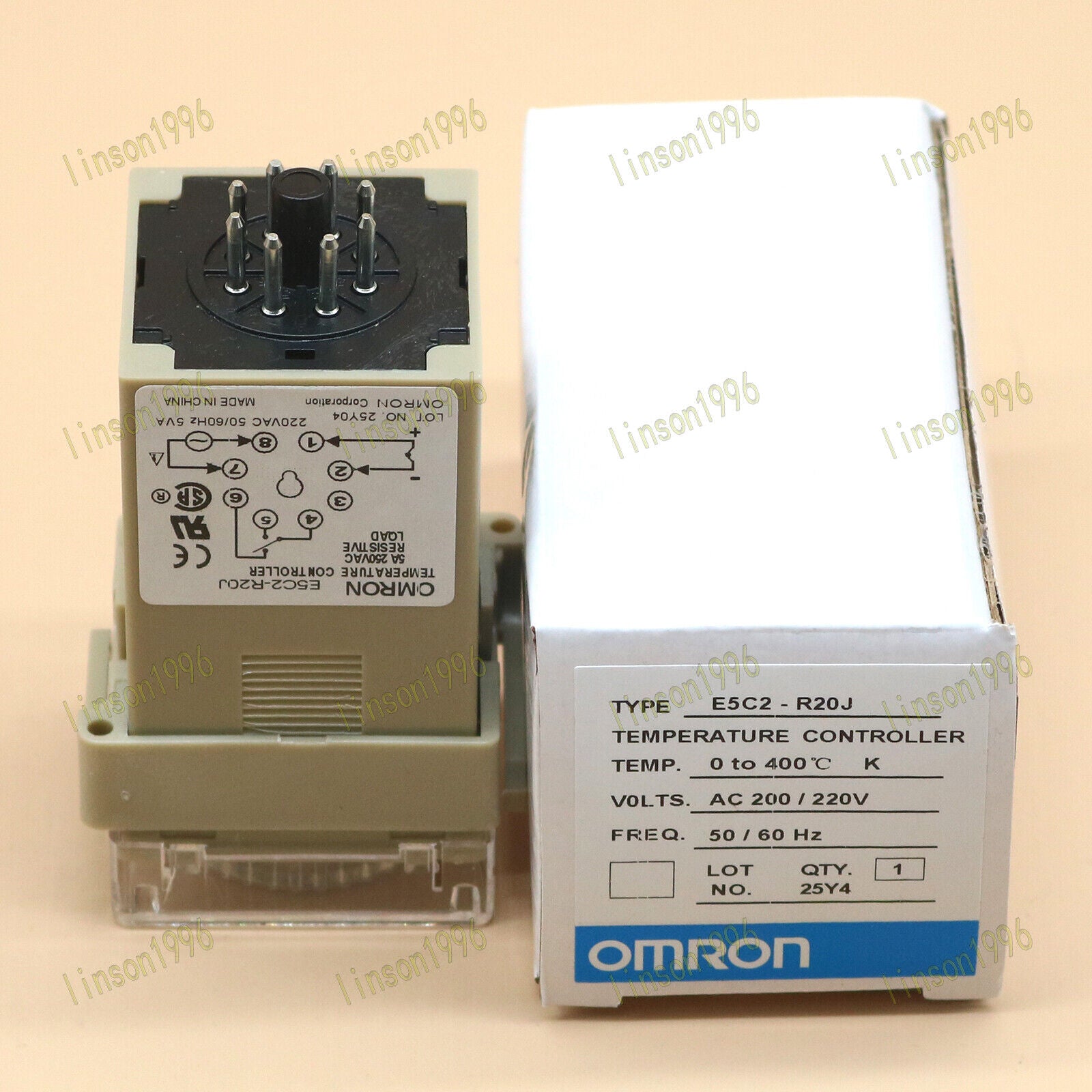 Omron E5C2-R20J SHIP Temperature Controller - OMRON