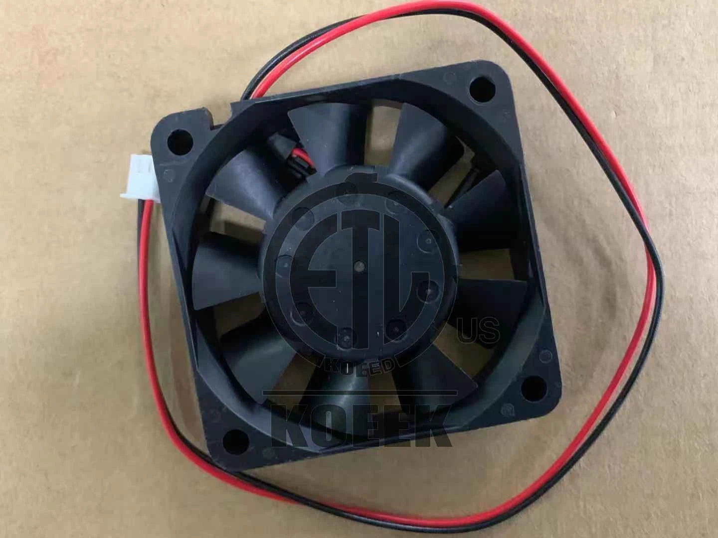 1PC NMB-MAT 2406KL-04W-B20 6CM 12V 0.10A 2-wire silent cooling fan