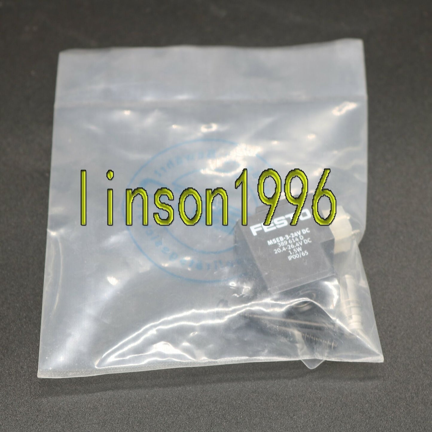 FESTO MSEB-3-24V DC 389614 Solenoid Valve Coil Stock Available - FESTO