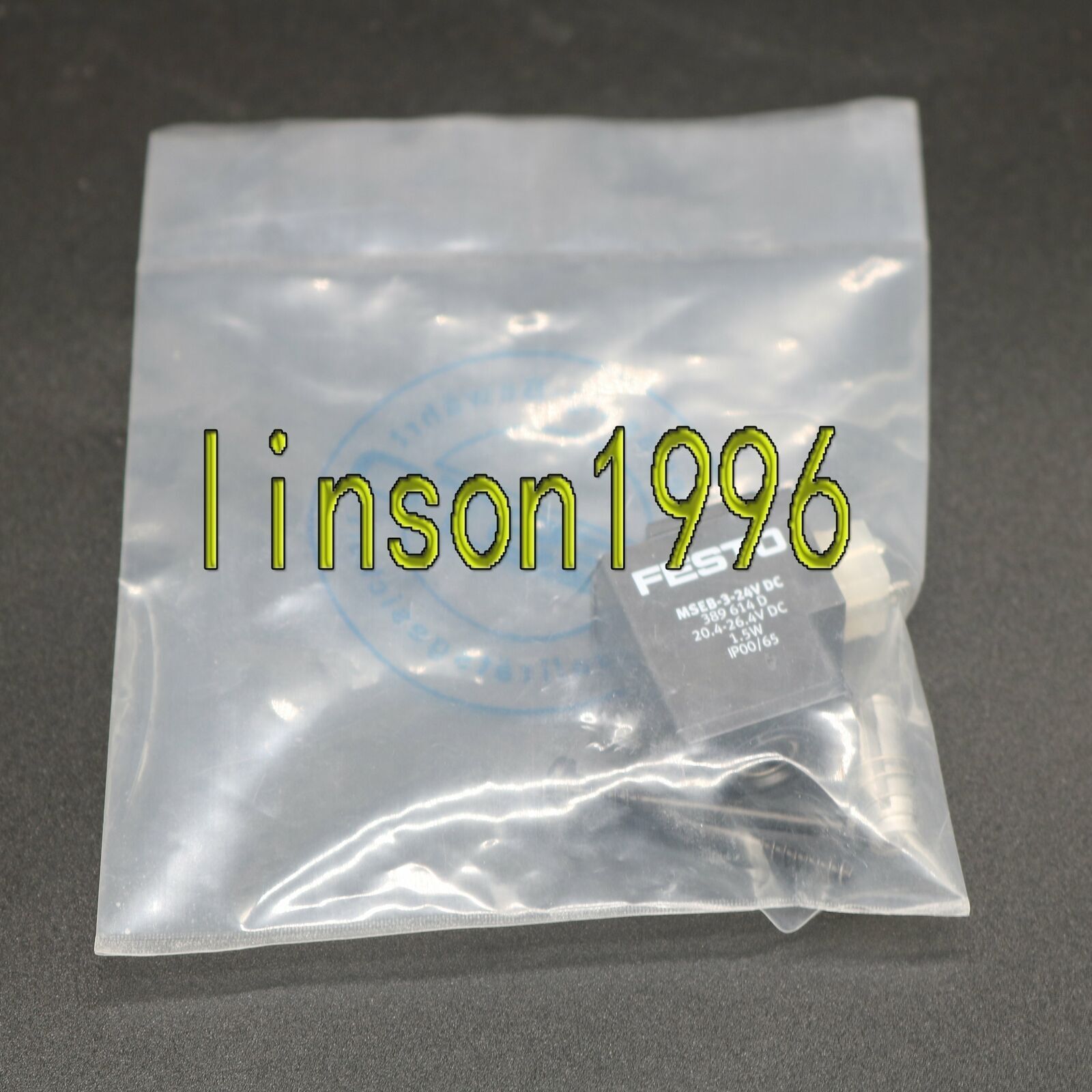 FESTO MSEB-3-24V DC 389614 Solenoid Valve Coil Stock Available - FESTO