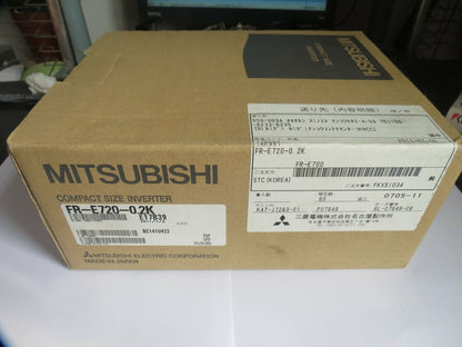 Mitsubishi Frequency Converter FR-E720-0.2K - MITSUBISHI
