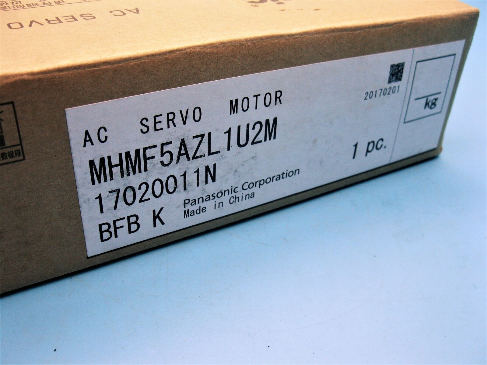 Panasonic AC Servo Motor MHMF5AZL1U2M, 1-Year Warranty, In-Box - PANASONIC