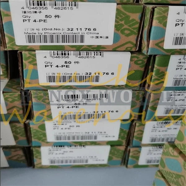 50PCS Phoenix Contact PT 4-PE 3211766 Ground terminal