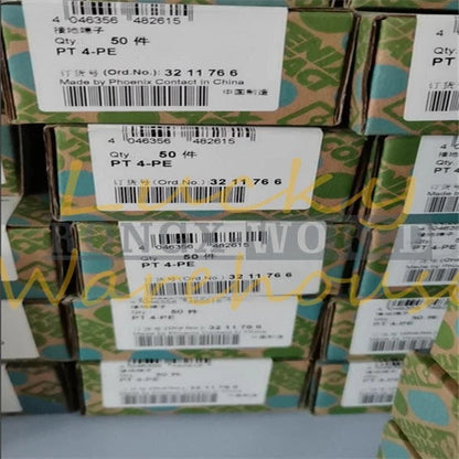 50PCS Phoenix Contact PT 4-PE 3211766 Ground terminal