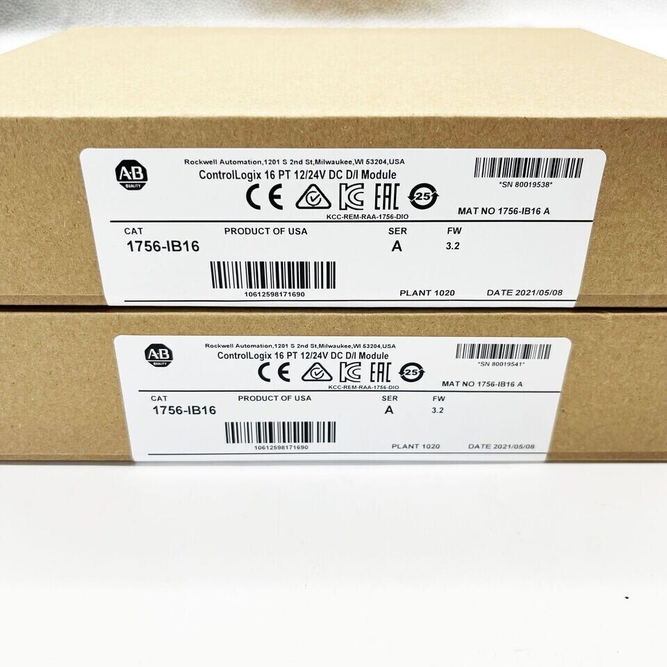 Allen-Bradley ControlLogix 1756-IB16 Input Module 1756IB16 - ALLEN-BRADLEY