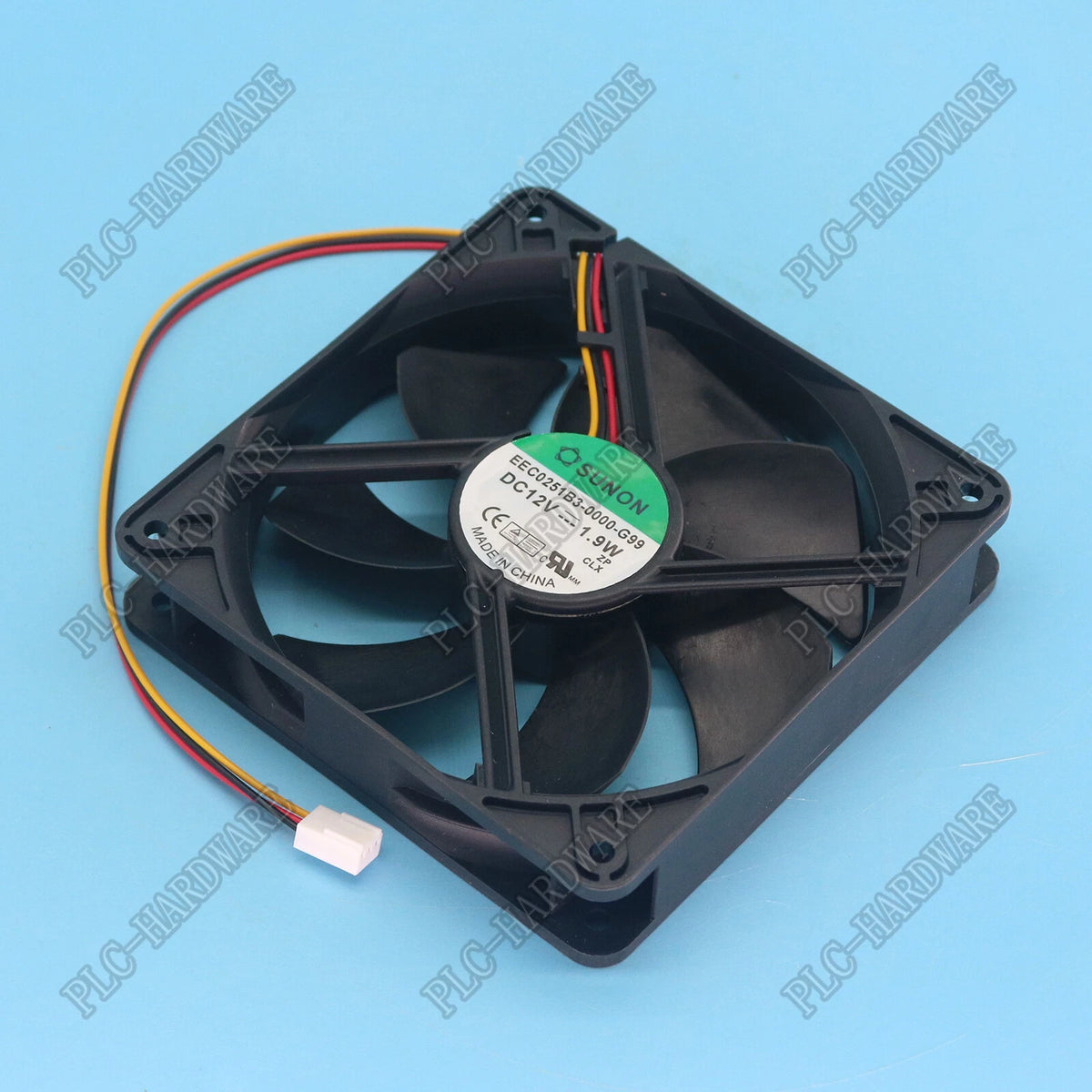 1PC SUNON EEC0251B3-0000-G99 Cooling Fan 12V 1.9W 12cm 3-wire