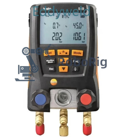 Testo 549 Refrigeration Digital Manifold HVAC Gauge Meter Air Conditioner