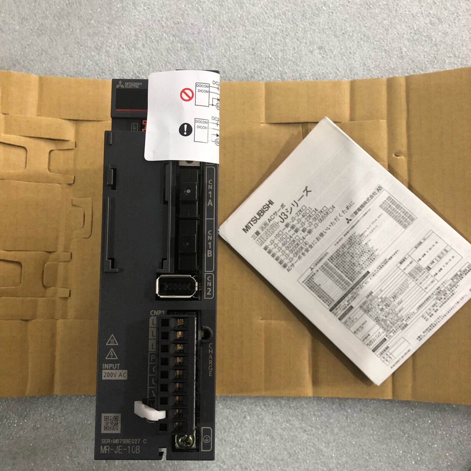 MRJE10B Servo Drives - 1PCS, One year - MITSUBISHI