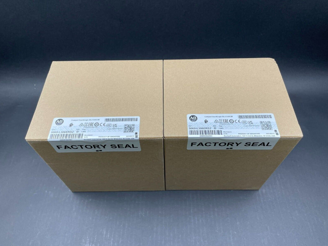 New Sealed Allen-Bradley 5069-L306ERS2 Compact GuardLogix5380 Safety Controller with model 5069-L306ERS2 - ALLEN-BRADLEY