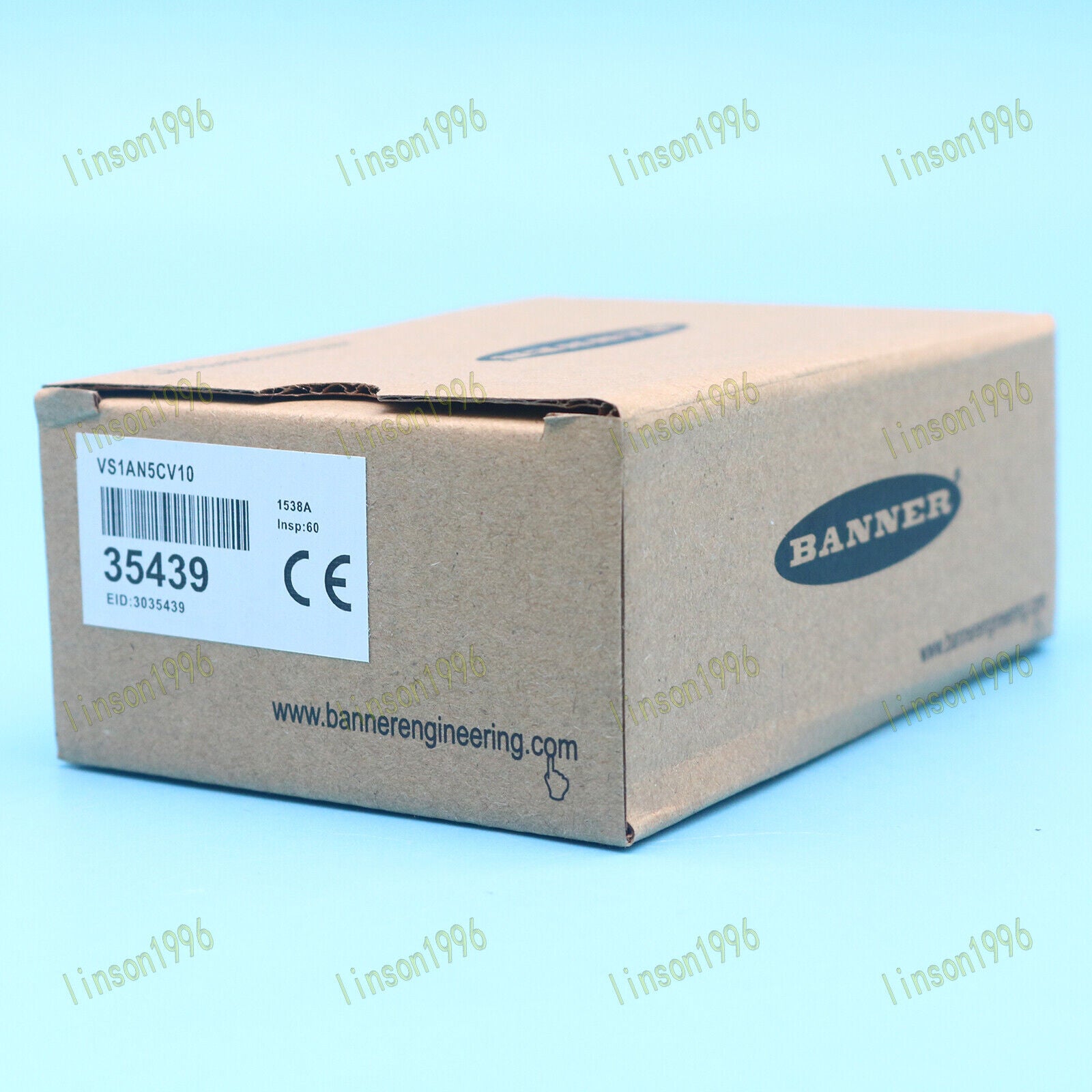 new  BANNER Photoelectric Sensor VS1AN5CV10 In Box Ship BANNER