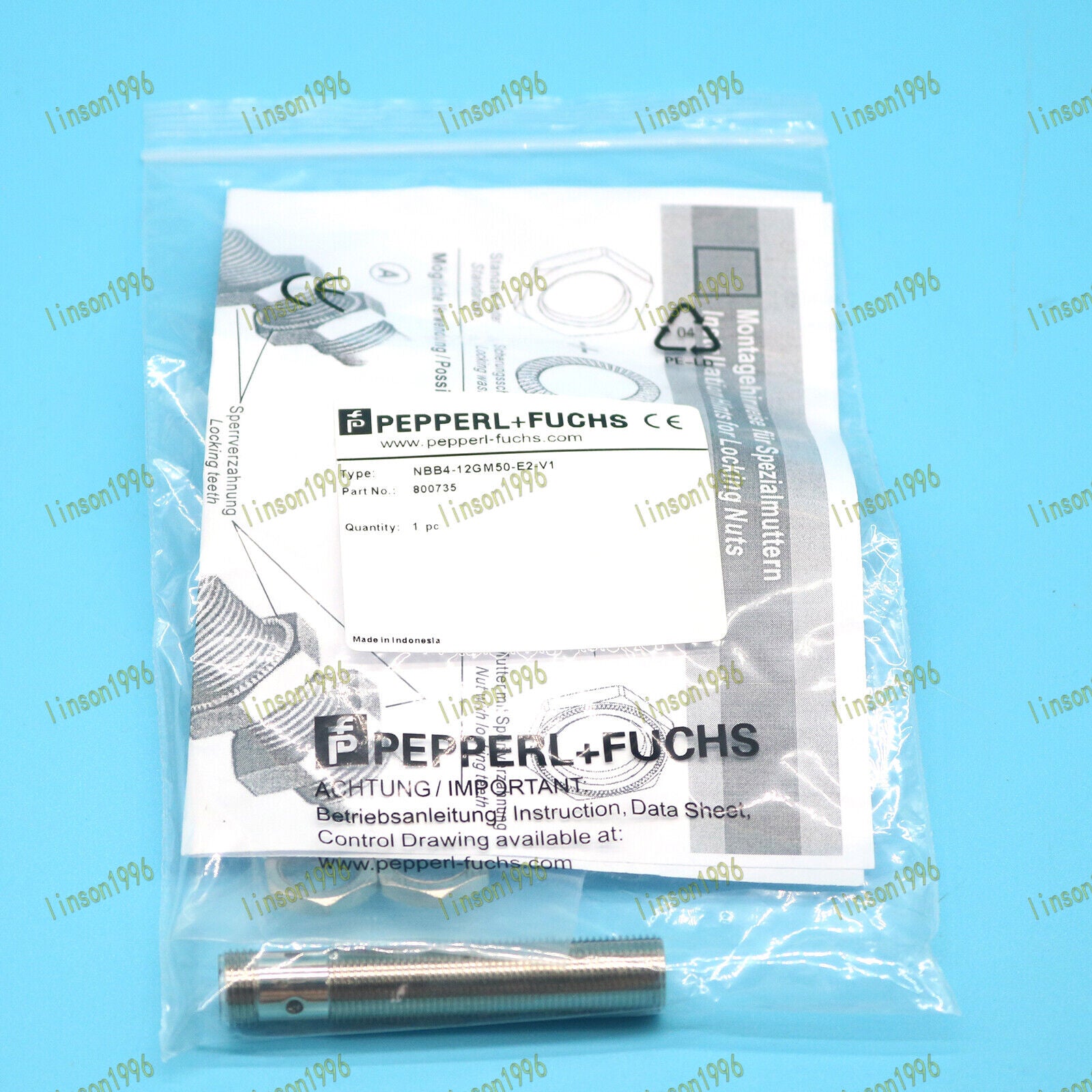1PCS PEPPERL+FUCHS NBB4-12GM50-E2-V1 Proximity Switch Pro - PEPPERL+FUCHS