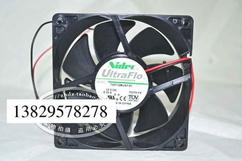 New NIDEC T92T12MUA7-51 9025 12V 0.25A - NIDEC